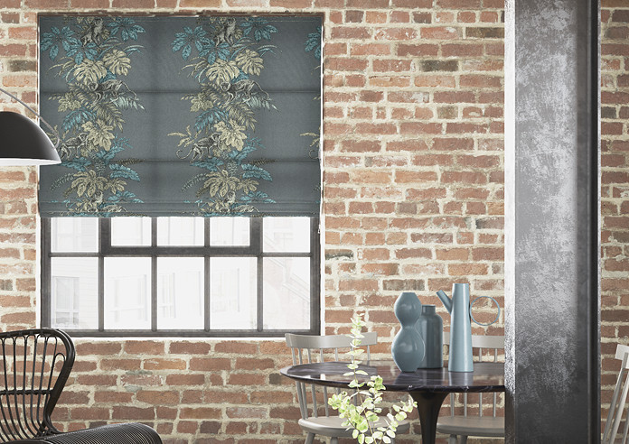 Monkeying Around, Mineral - Twist&Fit Roman Blind - Image 3